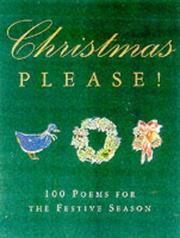 Cover of: Christmas Please!