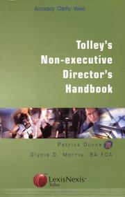 Tolley's non-executive director's handbook