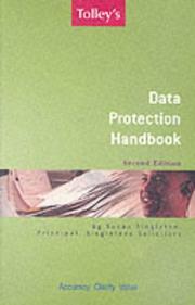 Tolley's data protection handbook