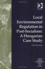 Local environmental regulation in post-socialism : a Hungarian case study