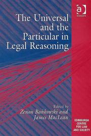 The universal and the particular in legal reasoning