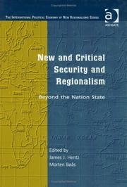 New and critical security and regionalism : beyond the nation state