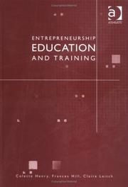Cover of: Entrepreneurship Education and Training