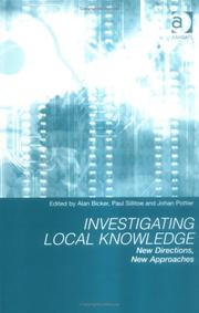 Investigating local knowledge : new directions, new approaches
