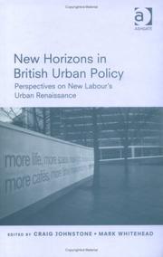 New horizons in British urban policy : perspectives on New Labour's urban renaissance