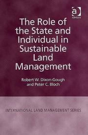 The role of the state and individual in sustainable land management