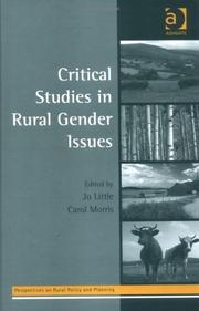 Critical studies in rural gender issues