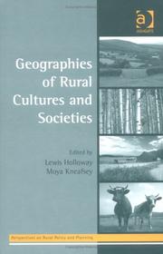 Geographies of rural cultures and societies