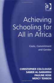 Achieving schooling for all in Africa : costs, commitment and gender