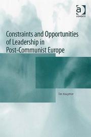 Constraints and opportunities of leadership in post-Communist Europe