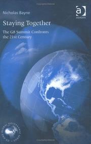 Cover of: Staying Together: The G8 Summit Confronts The 21st Century (G8 and Global Governance)