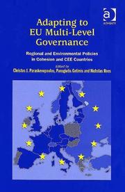 Adapting to EU multi-level governance : regional and environmental policies in cohesion and CEE countries