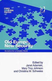 Cover of: Old Europe, New Security |