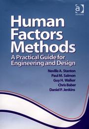 Cover of: Human Factors Methods: A Practical Guide for Engineering And Design
