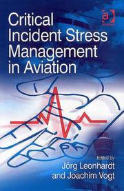 Cover of: Critical Incident Stress Management in Aviation