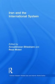 Cover of: Iran and the International System