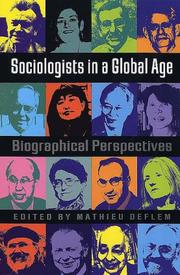 Cover of: Sociologists in a Global Age