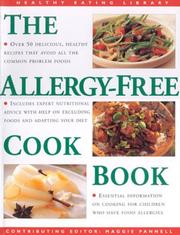 Cover of: Allergy Free Cookbook (Healthy Eating)