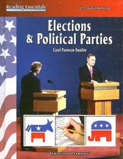 Cover of: Elections & Political Parties