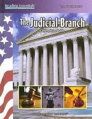 Cover of: The Judicial Branch