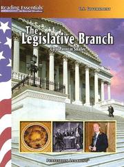 Cover of: The Legislative Branch