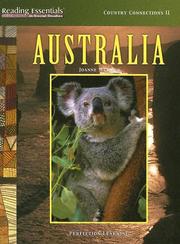 Cover of: Australia by 