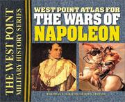 Cover of: Atlas for the Wars of Napoleon (West Point Military History)