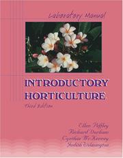Cover of: Introductory Horticulture Laboratory Manual