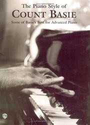 Cover of: The Piano Style of Count Basie