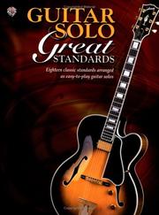 Cover of: Guitar Solos Great Standards (Guitar) |