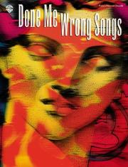 Cover of: Done Me Wrong Songs