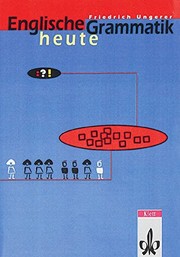 Cover of: Englische Grammatik heute.