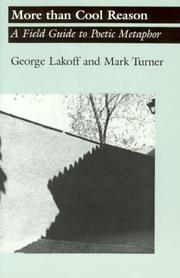 Cover of: More than cool reason by George Lakoff