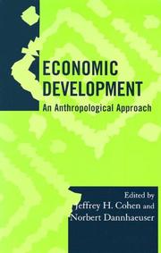 Economic development : an anthropological approach