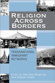 Religion across borders : transnational immigrant networks