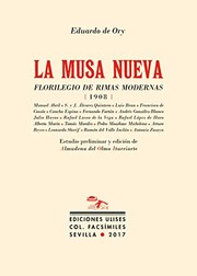 Cover of: La musa nueva: Florilegio de rimas modernas. 1908