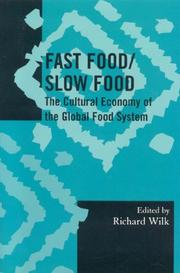 Fast food/slow food : the cultural economy of the global food system