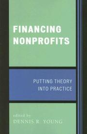 Financing Nonprofits by Dennis R. Young