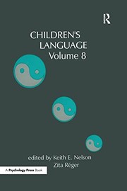 Cover of: Children's Language: Volume 8