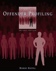 Cover of: Offender Profiling