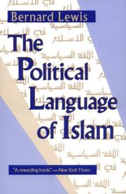 Cover of: The Political Language of Islam (Exxon Lecture Series)