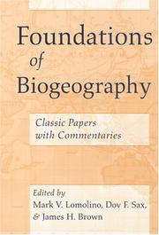 Foundations of biogeography : classic papers with commentaries