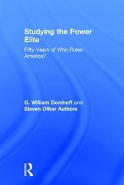 Cover of: Studying the Power Elite by G. William Domhoff, Eleven Other Authors