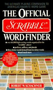 Cover of: The official Scrabble word-finder