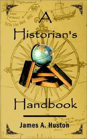Cover of: A Historian's Handbook