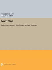 Cover of: Excavation on the South Coast of Crete