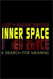 Cover of: Inner Space | Judith Rader Snyder