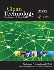 Cover of: Clean Technology 2010