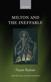 Cover of: Milton and the ineffable