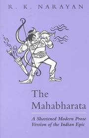 Cover of: The Mahabharata by Rasipuram Krishnaswamy Narayan